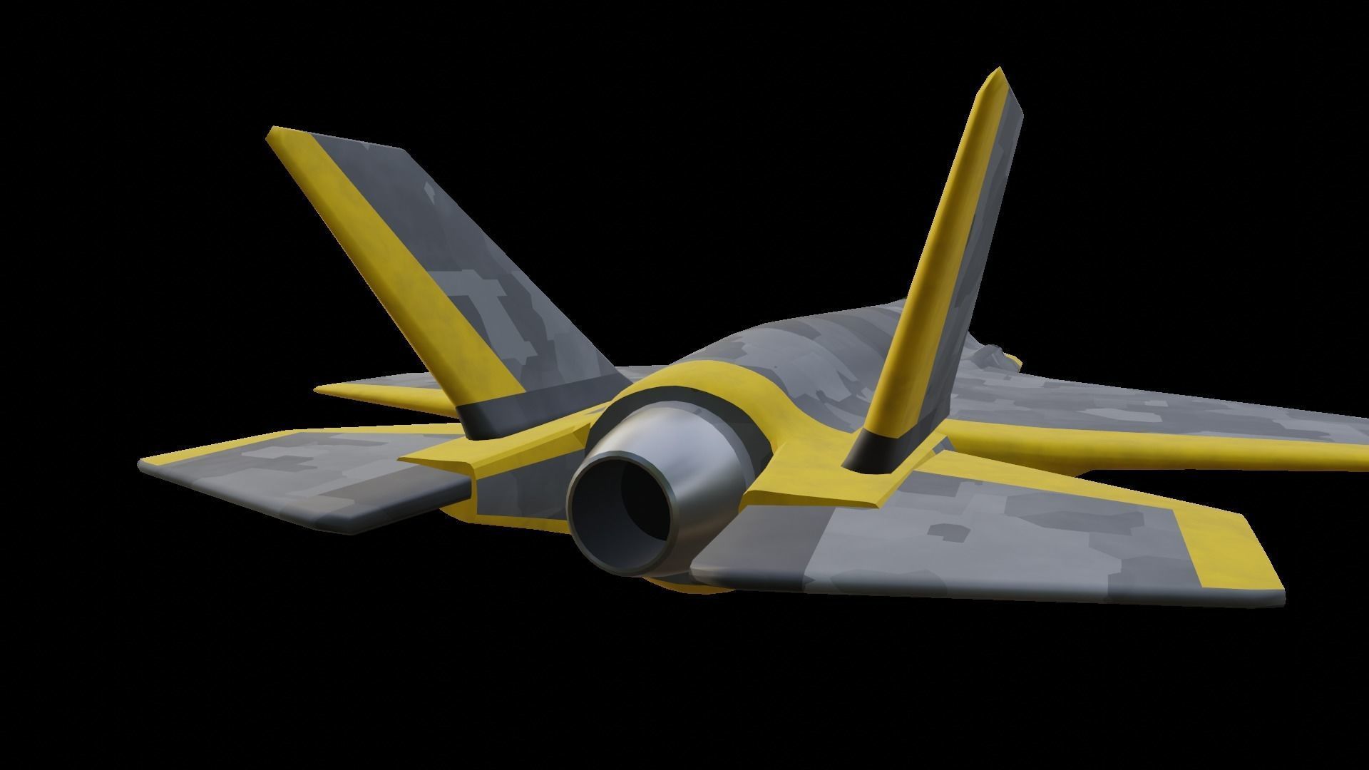 Modern Fighter Jet - Lockheed Martin F-35 Lightning II 3D print model_5