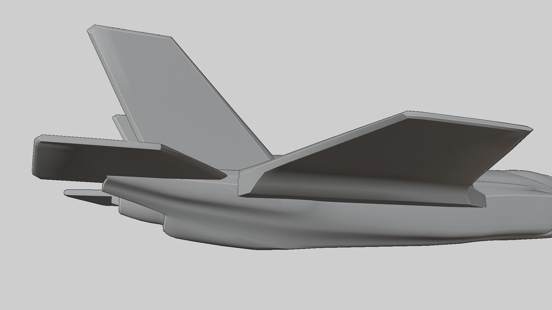 Modern Fighter Jet - Lockheed Martin F-35 Lightning II 3D print model_17