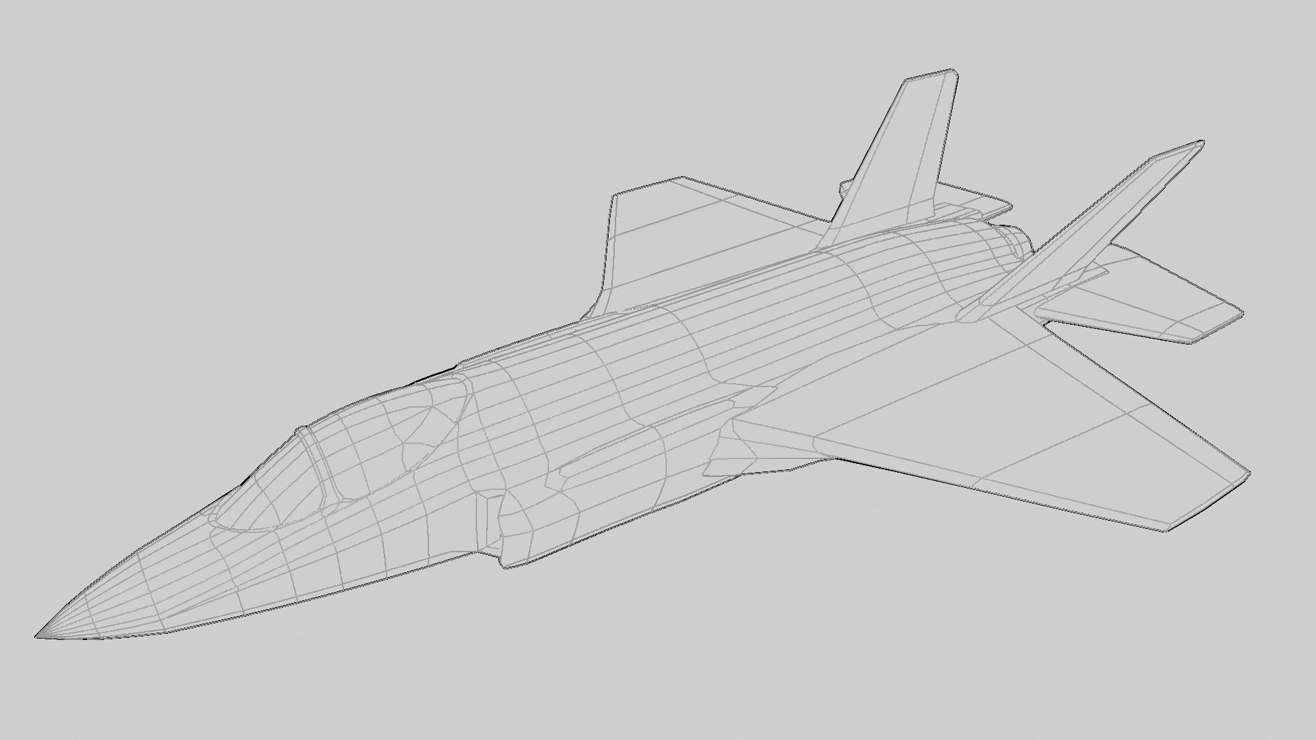 Modern Fighter Jet - Lockheed Martin F-35 Lightning II 3D print model_20