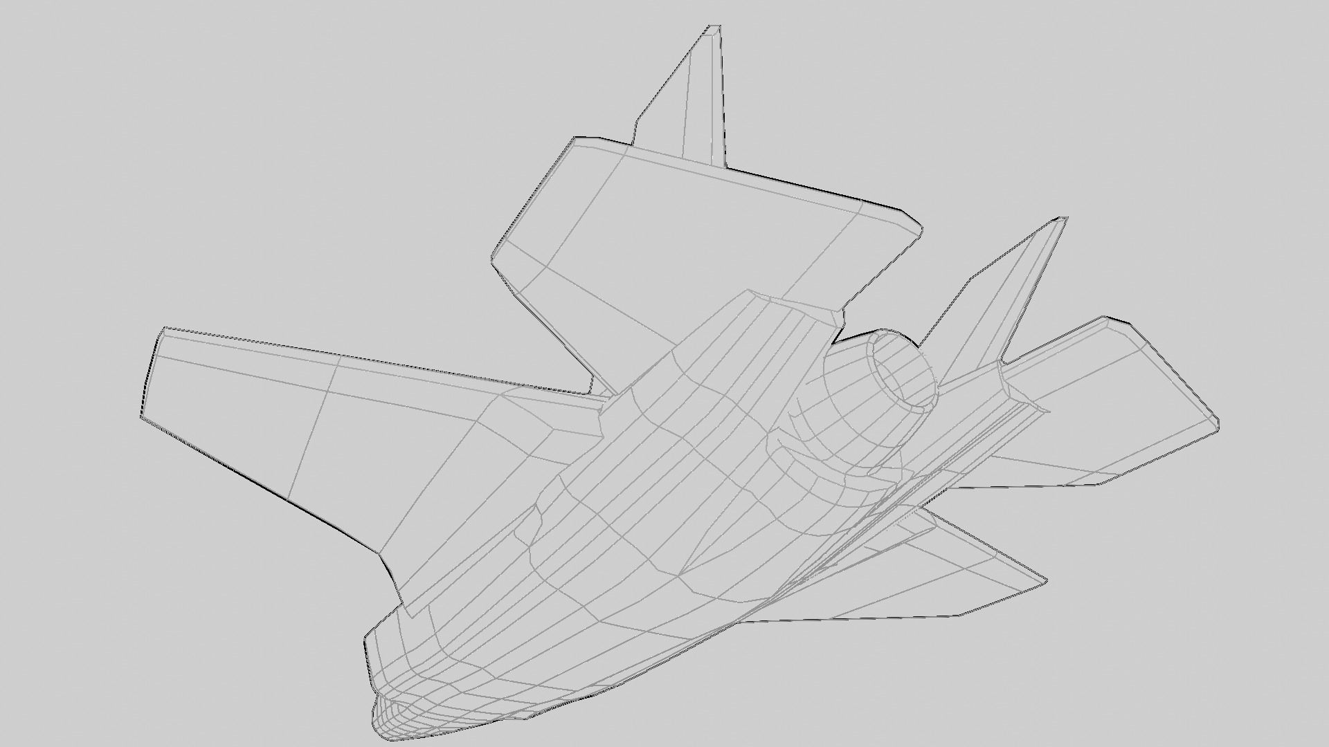 Modern Fighter Jet - Lockheed Martin F-35 Lightning II 3D print model_22