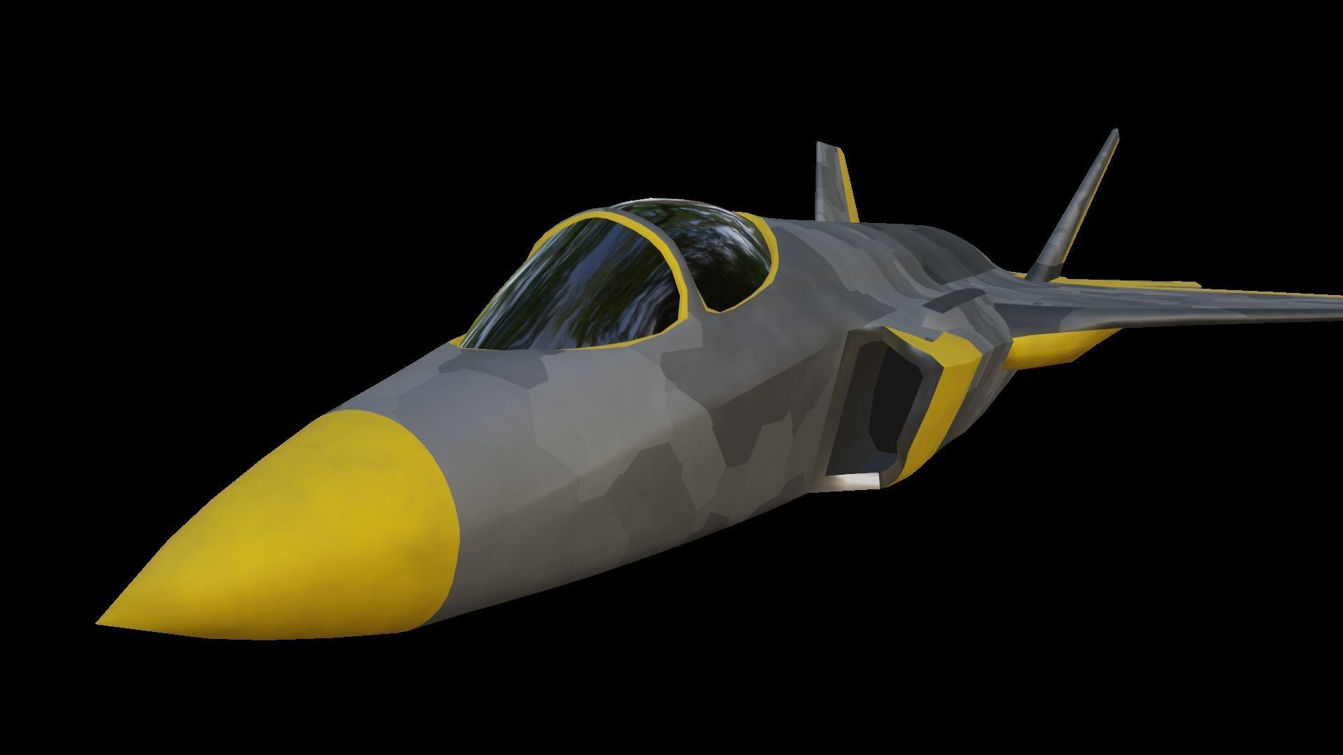Modern Fighter Jet - Lockheed Martin F-35 Lightning II 3D print model_2