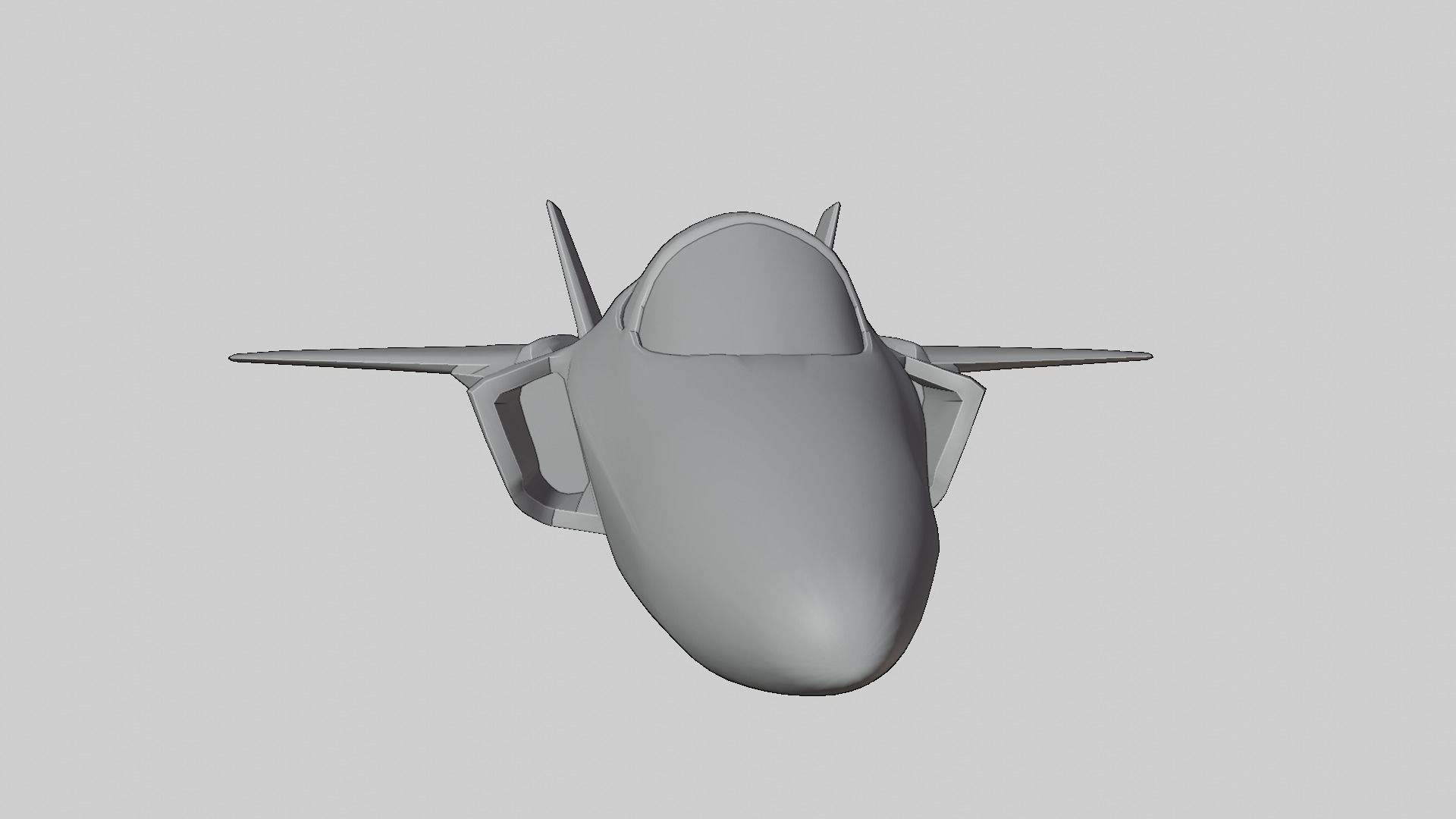 Modern Fighter Jet - Lockheed Martin F-35 Lightning II 3D print model_14