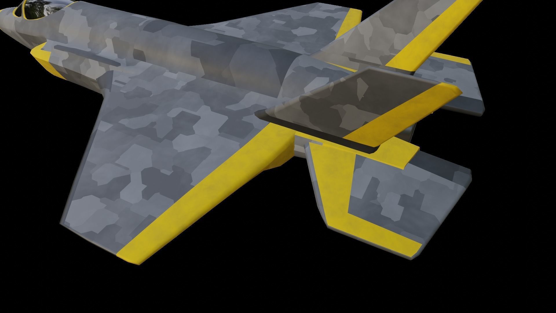 Modern Fighter Jet - Lockheed Martin F-35 Lightning II 3D print model_3