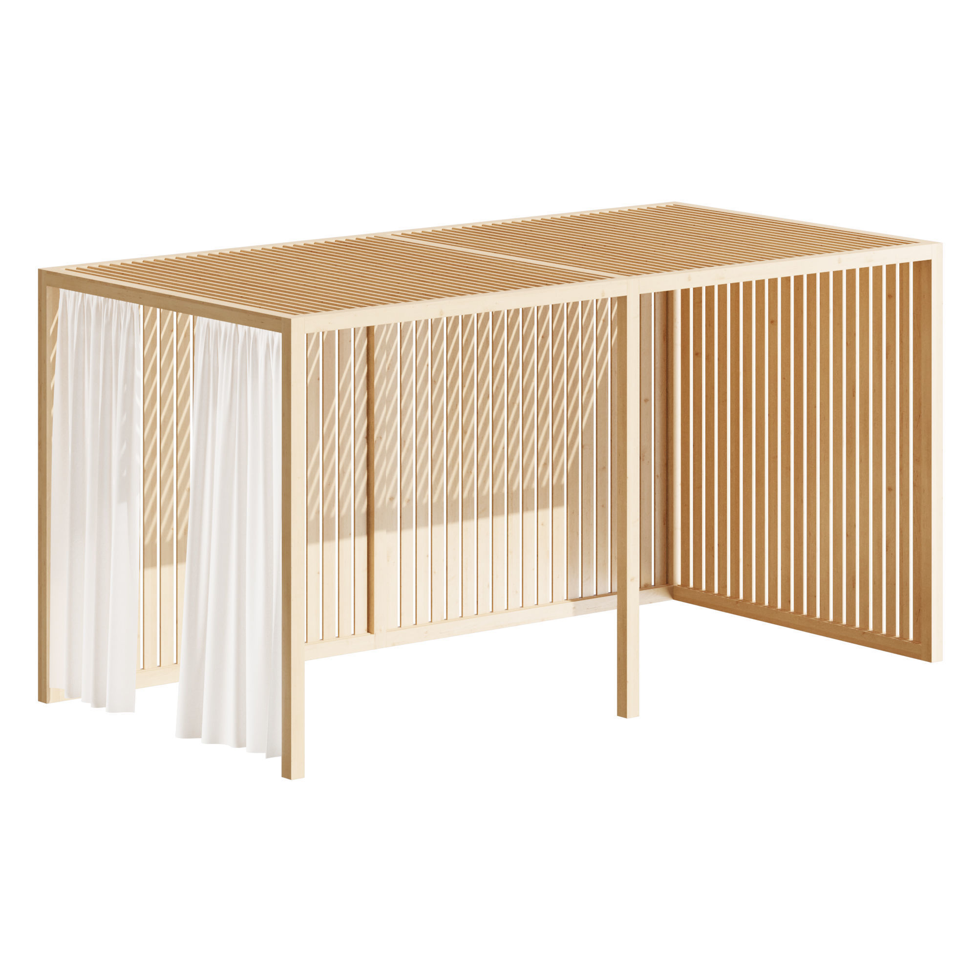 Pergolas Module 3D model_5