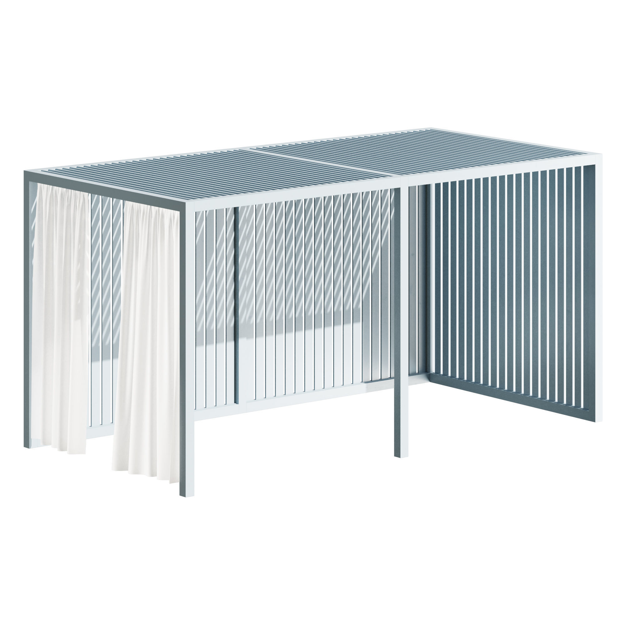 Pergolas Module 3D model_4