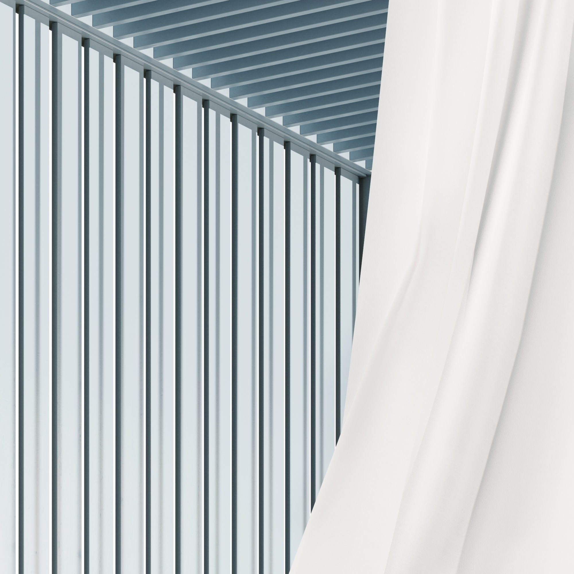 Pergolas Module 3D model_3