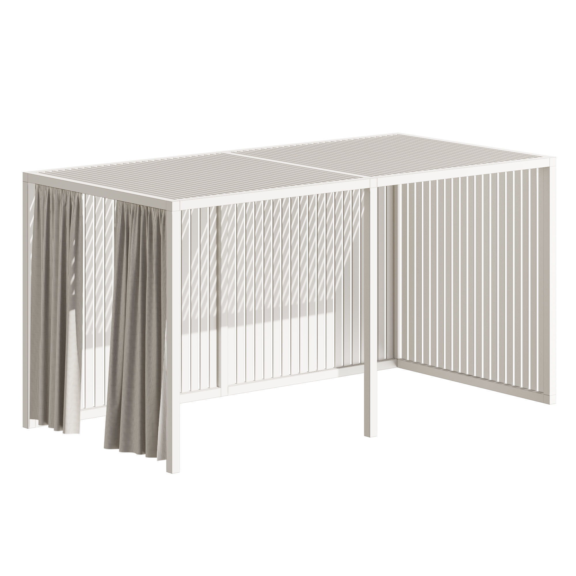 Pergolas Module 3D model_6