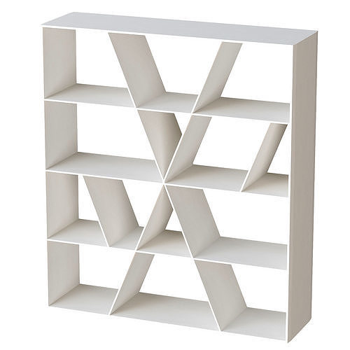 LIBRERIA SHELF X B and B ITALIA 3D model