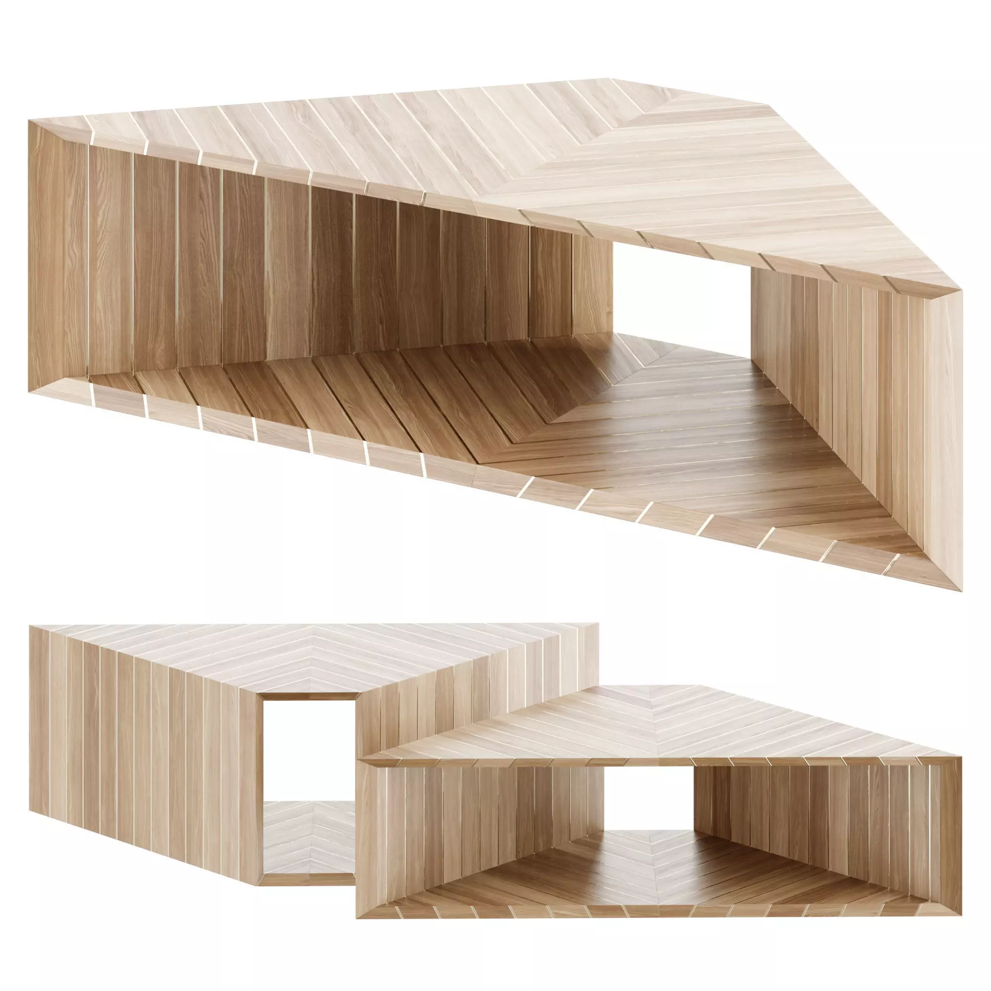 Gallotti Radice PRISM table 3D model_0