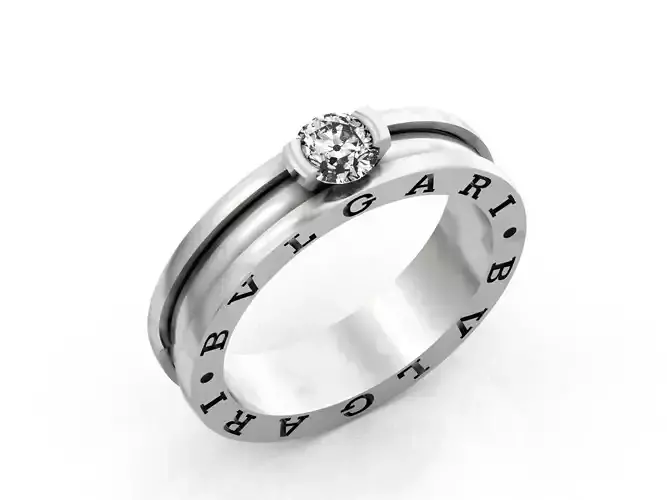  bvlgari ring with stone