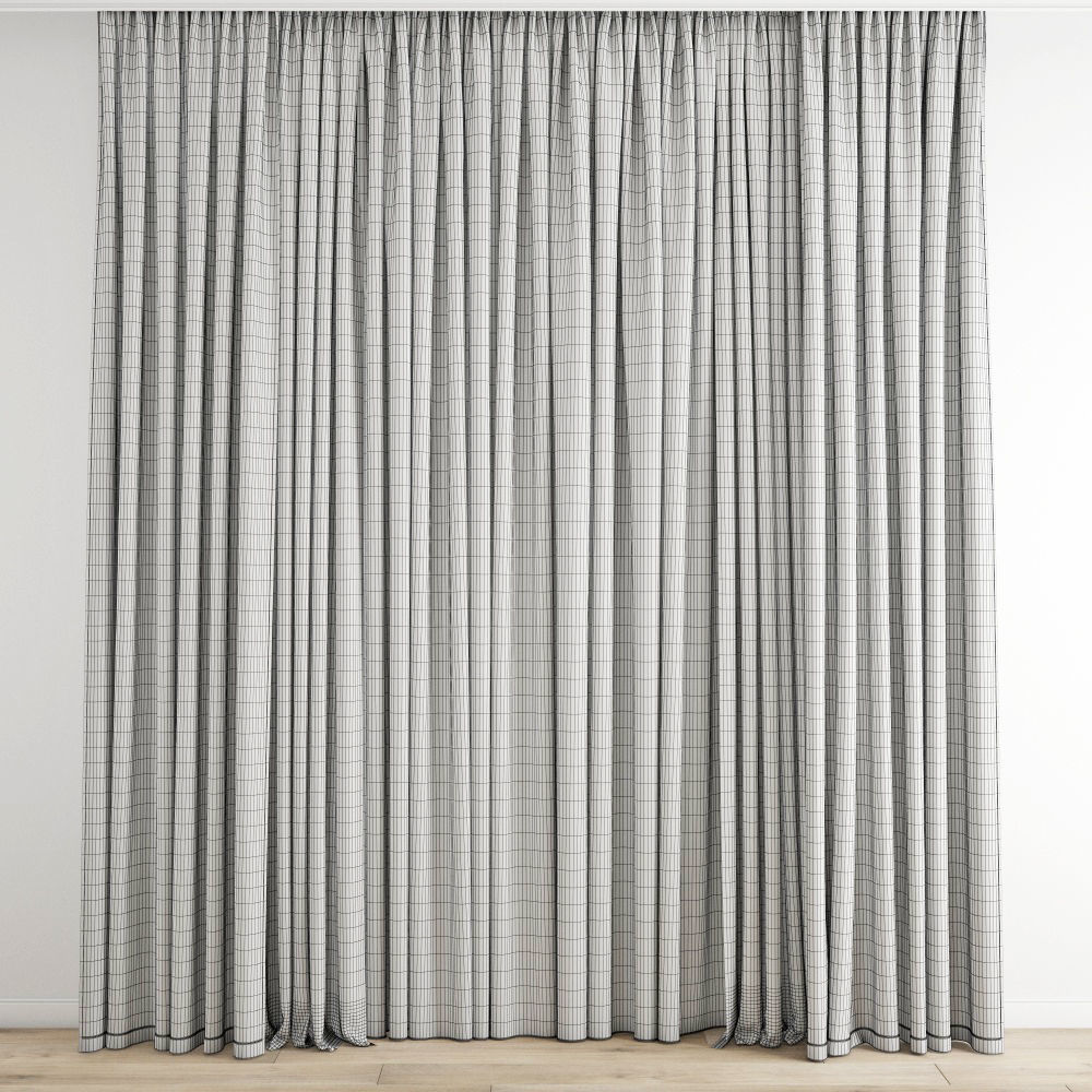 Curtain 347 3D model_7