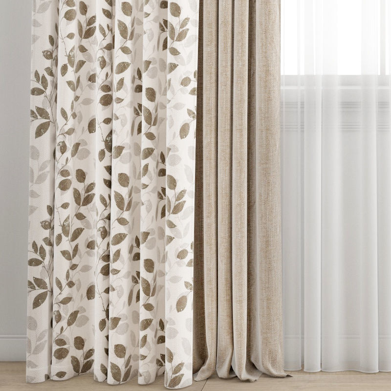 Curtain 347 3D model_1