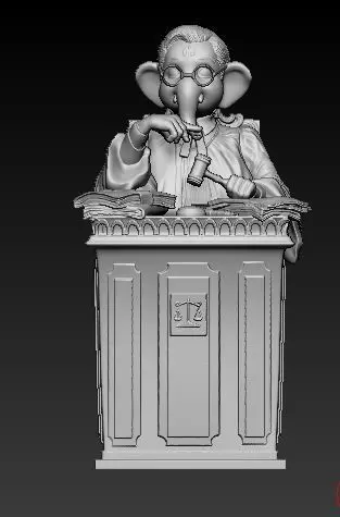 Ganesha Idol 3D Printable model 14 3D print model