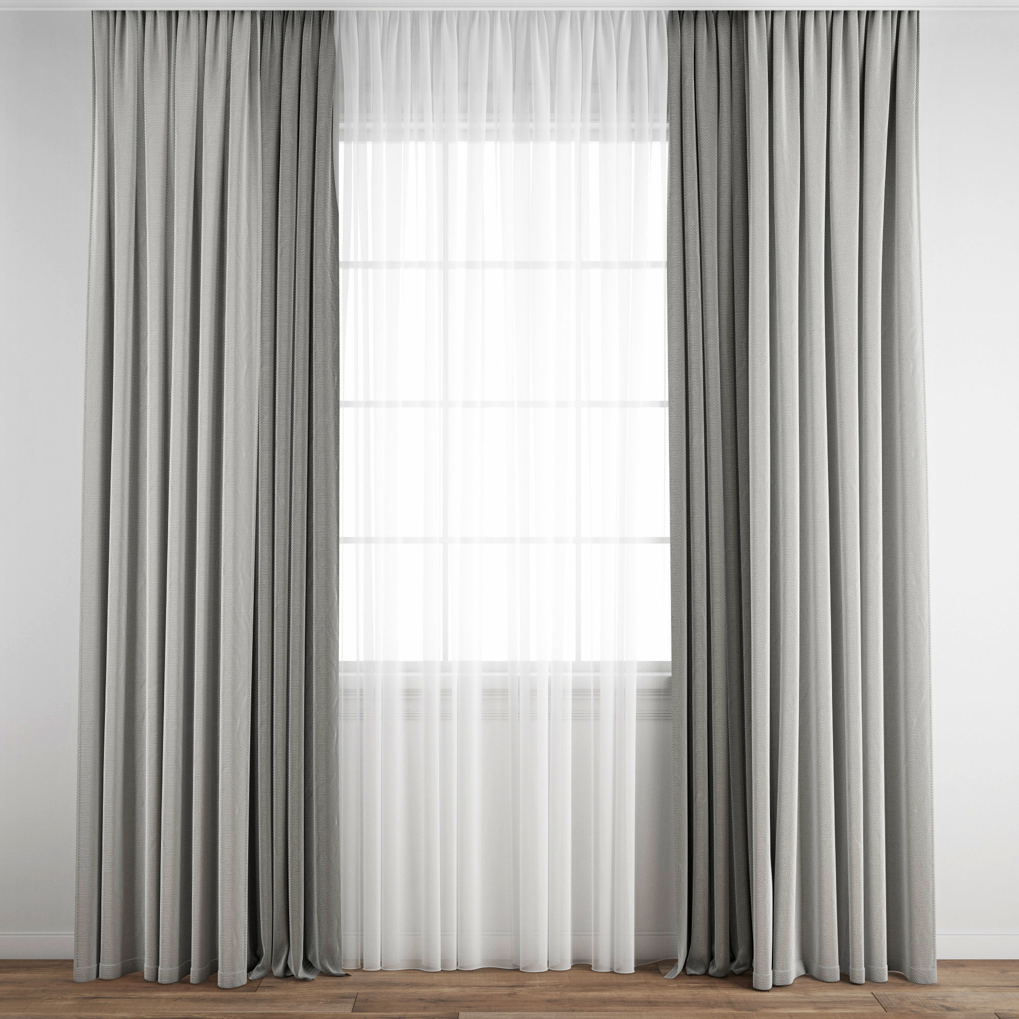 Curtain 348 3D model_5
