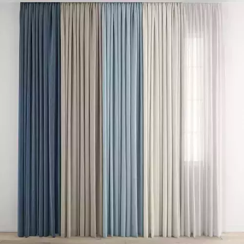 Curtain 349 3D model