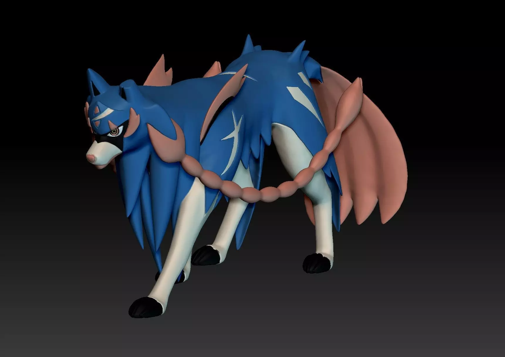 Pokemon Zacian 3D print model_0