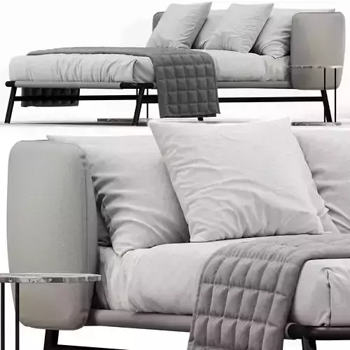 Meridiani Edoardo Bed