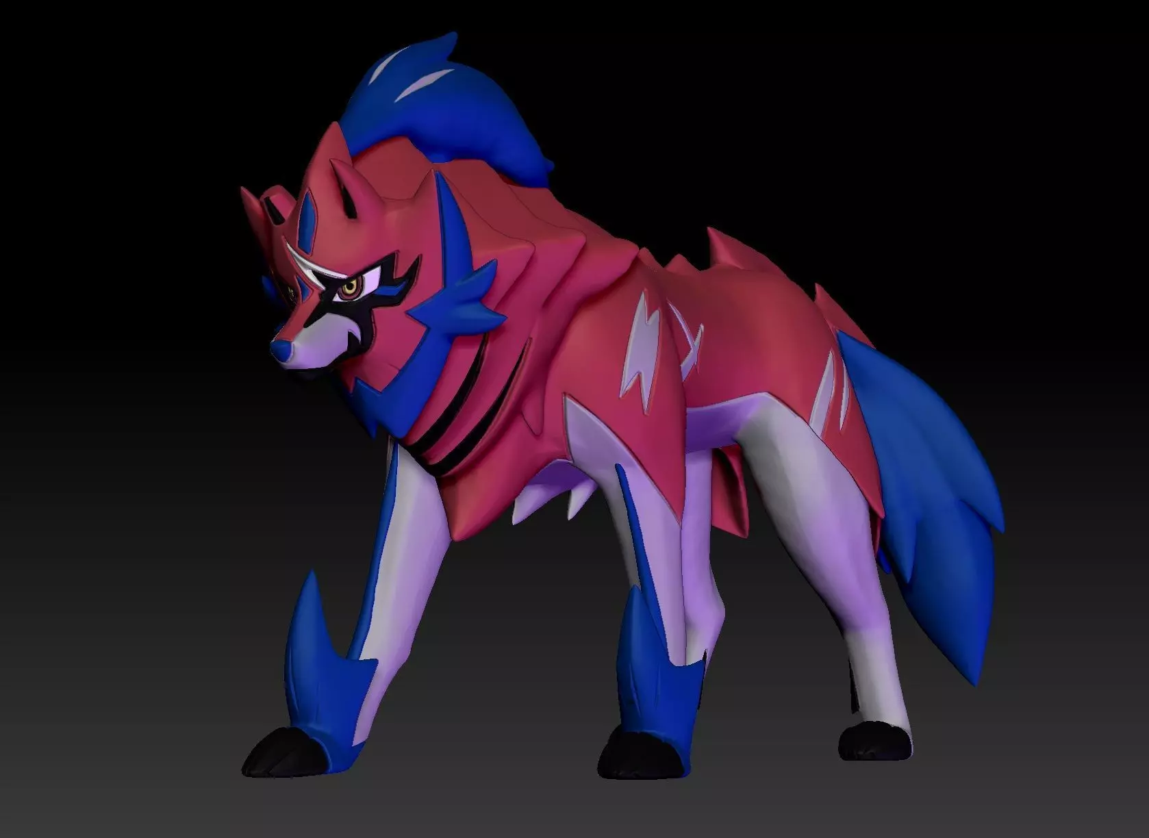 Pokemon Zamazenta 3D print model_0