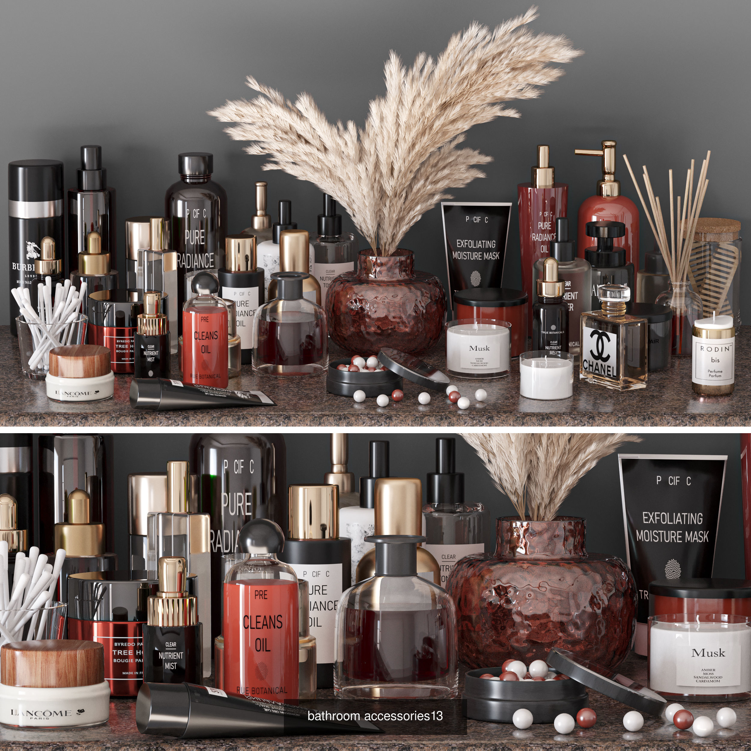 5 bathroom accessories vol 3 3D Model Collection_3