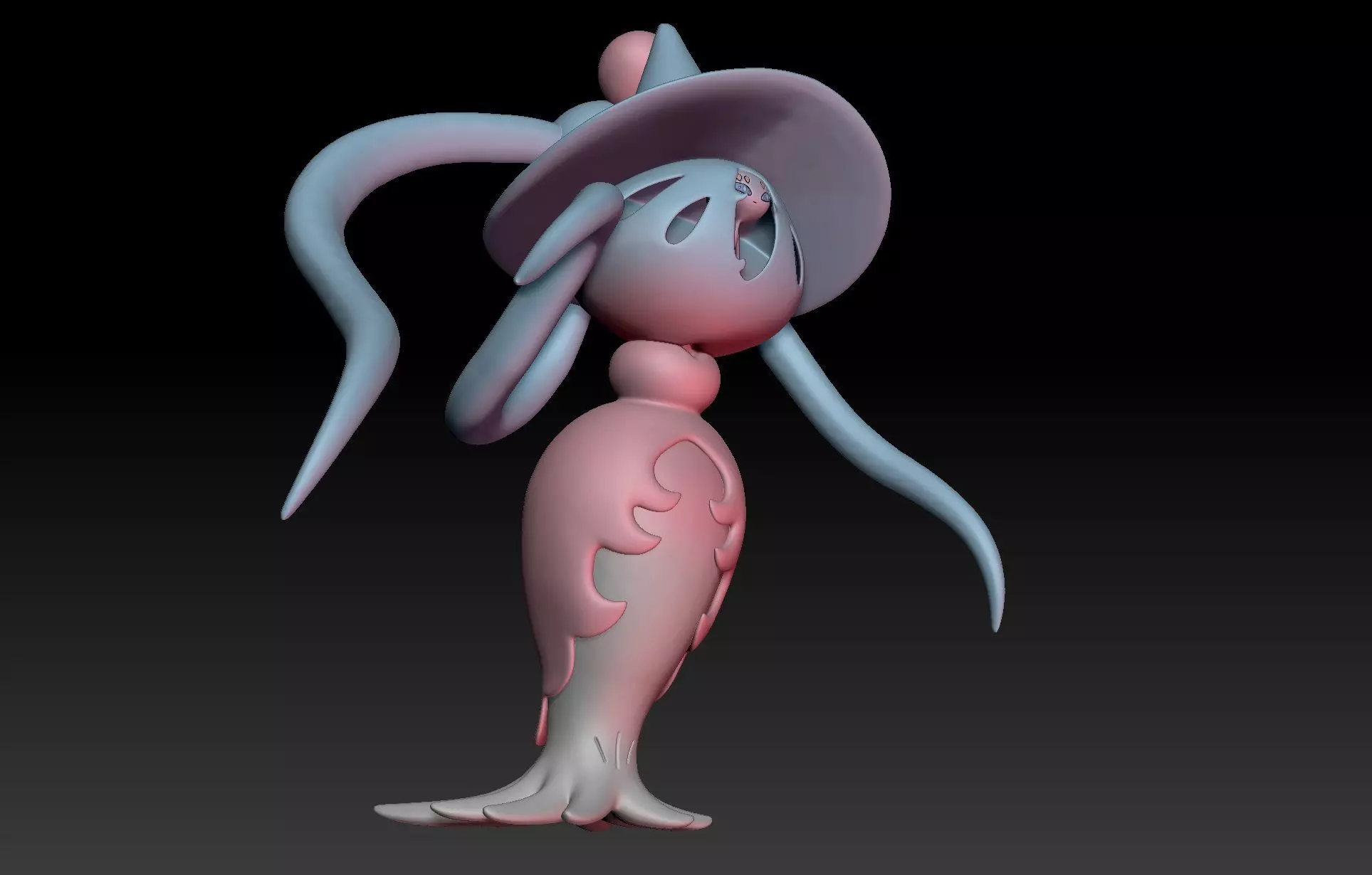 Pokemon Gigantamax Hatterene 3D print model_0