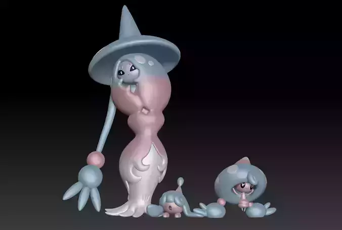 Pokemon Hattena Hattrem Hatterene