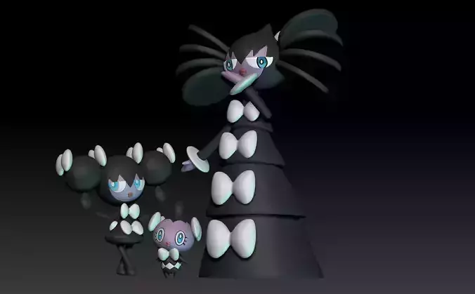 Pokemon Gothita Gothorita Gothitelle