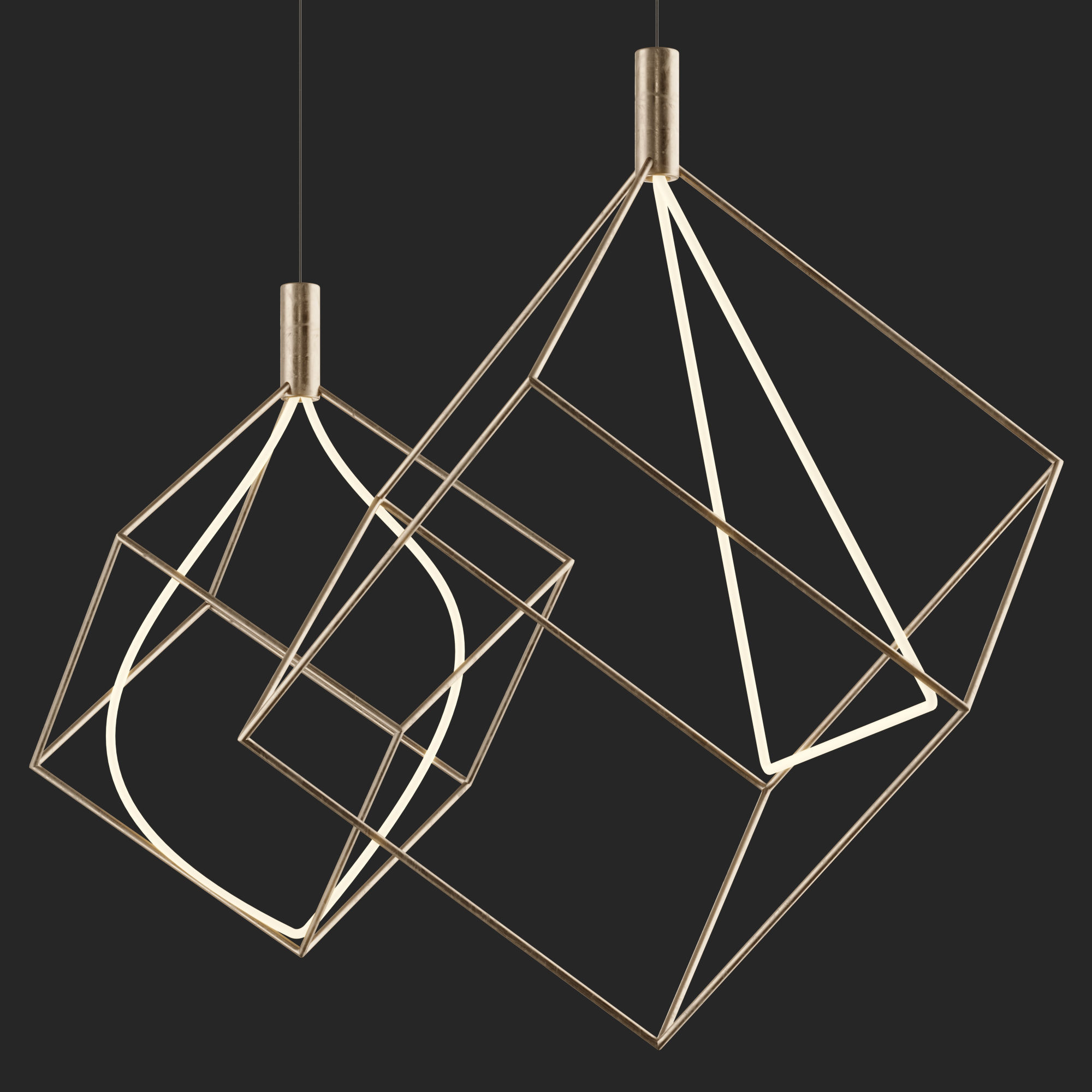 Gallotti Radice SPECTRUM Hanging lamp 3D model_3