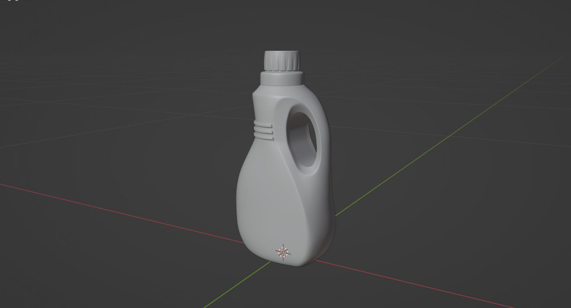 Detergent Bottle 3D model_5