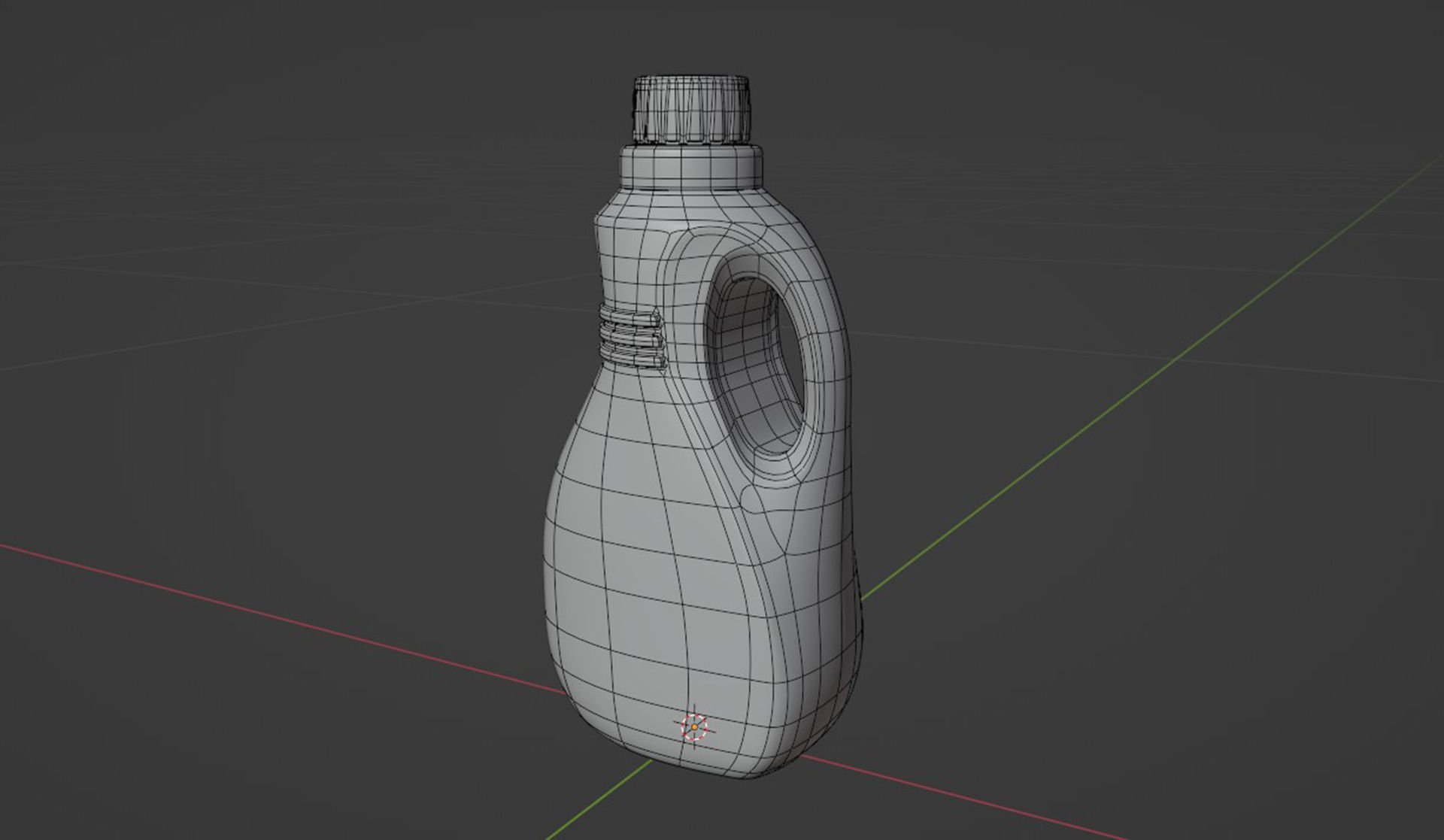 Detergent Bottle 3D model_6