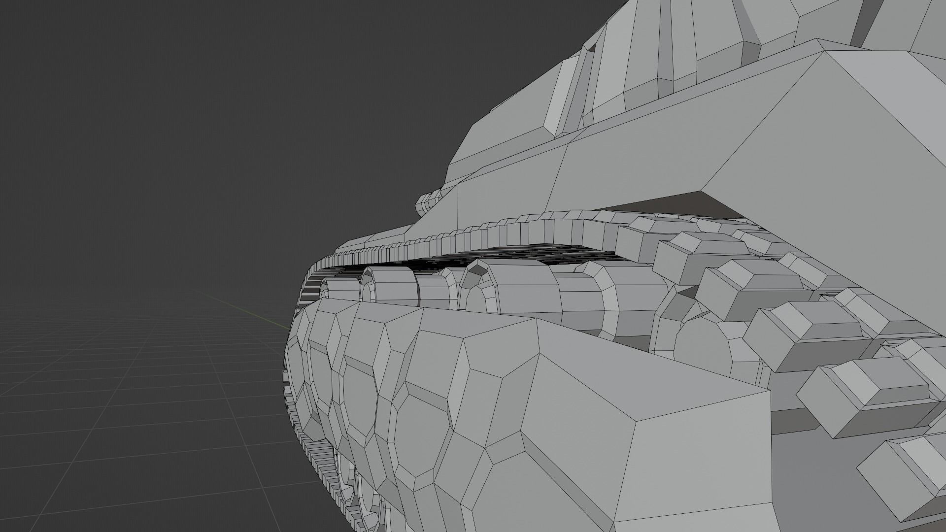 Tank - Scifi - Terminator Mk1 3D print model_30