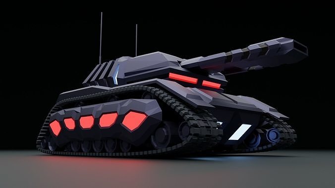 Tank - Scifi - Terminator Mk1 3D print model