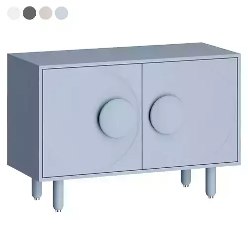 BARDOT sideboard with four circles