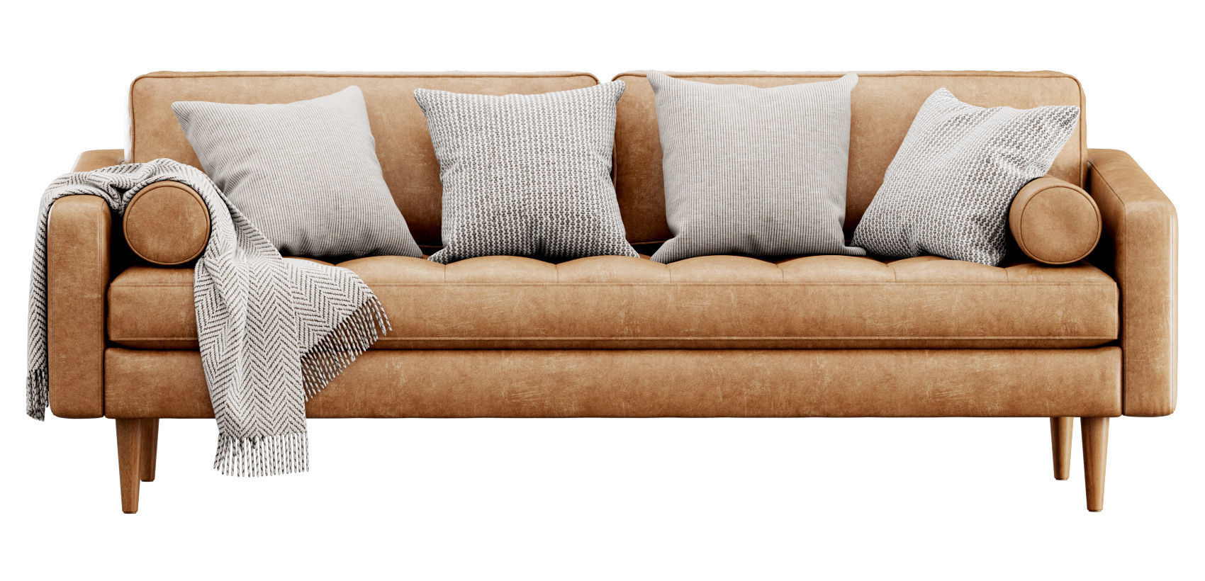 Napa Sofa 88 by Poly and Bark 3D model_14