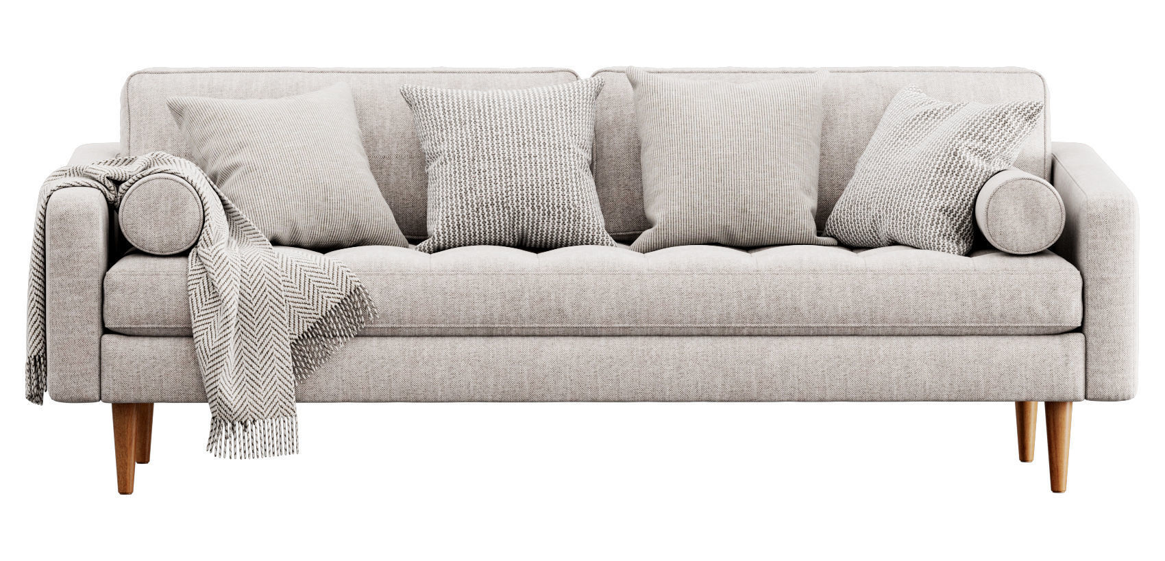 Napa Sofa 88 by Poly and Bark 3D model_13