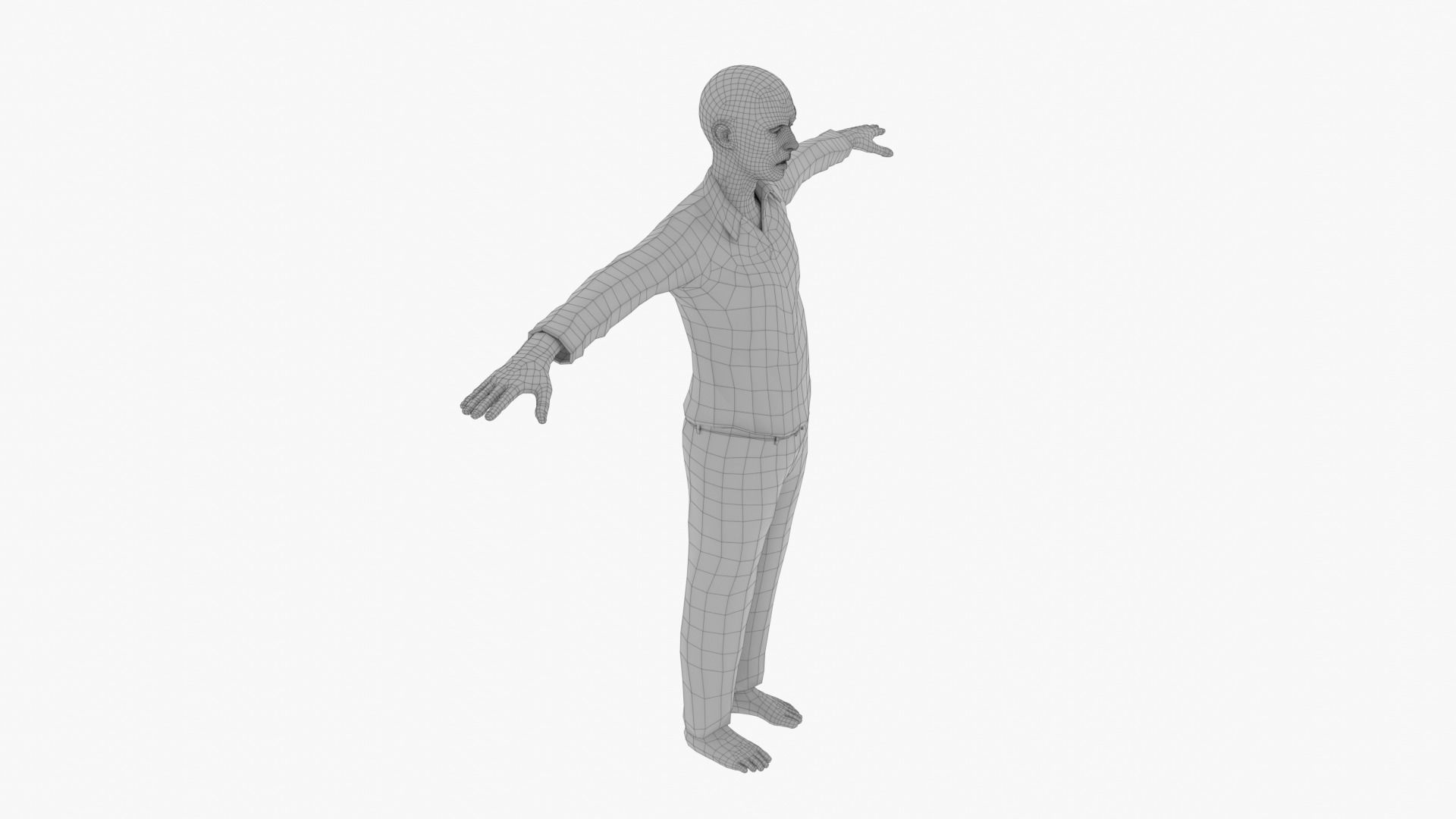 Zombie 3D model_9