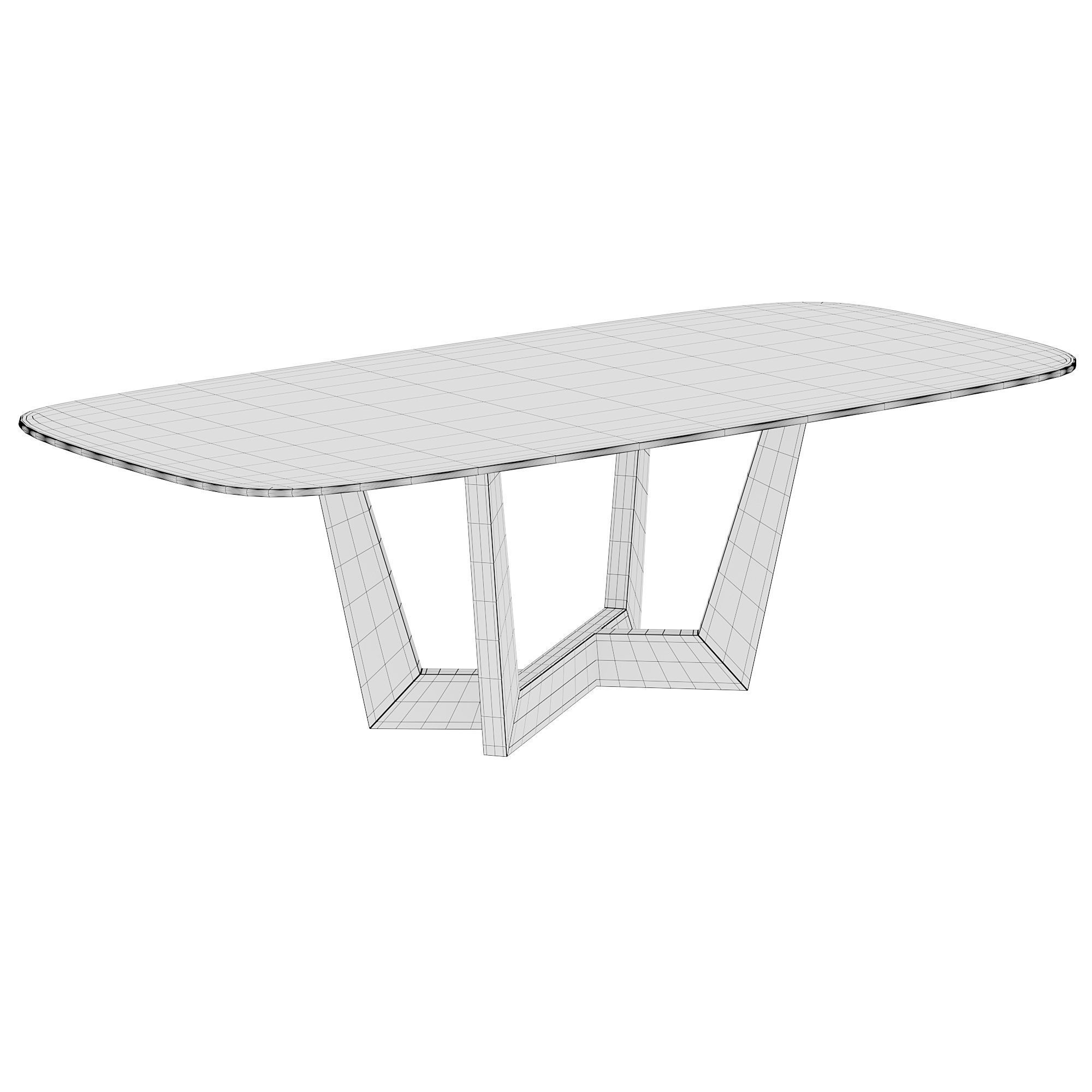 Art table by bonaldo 3D model_6