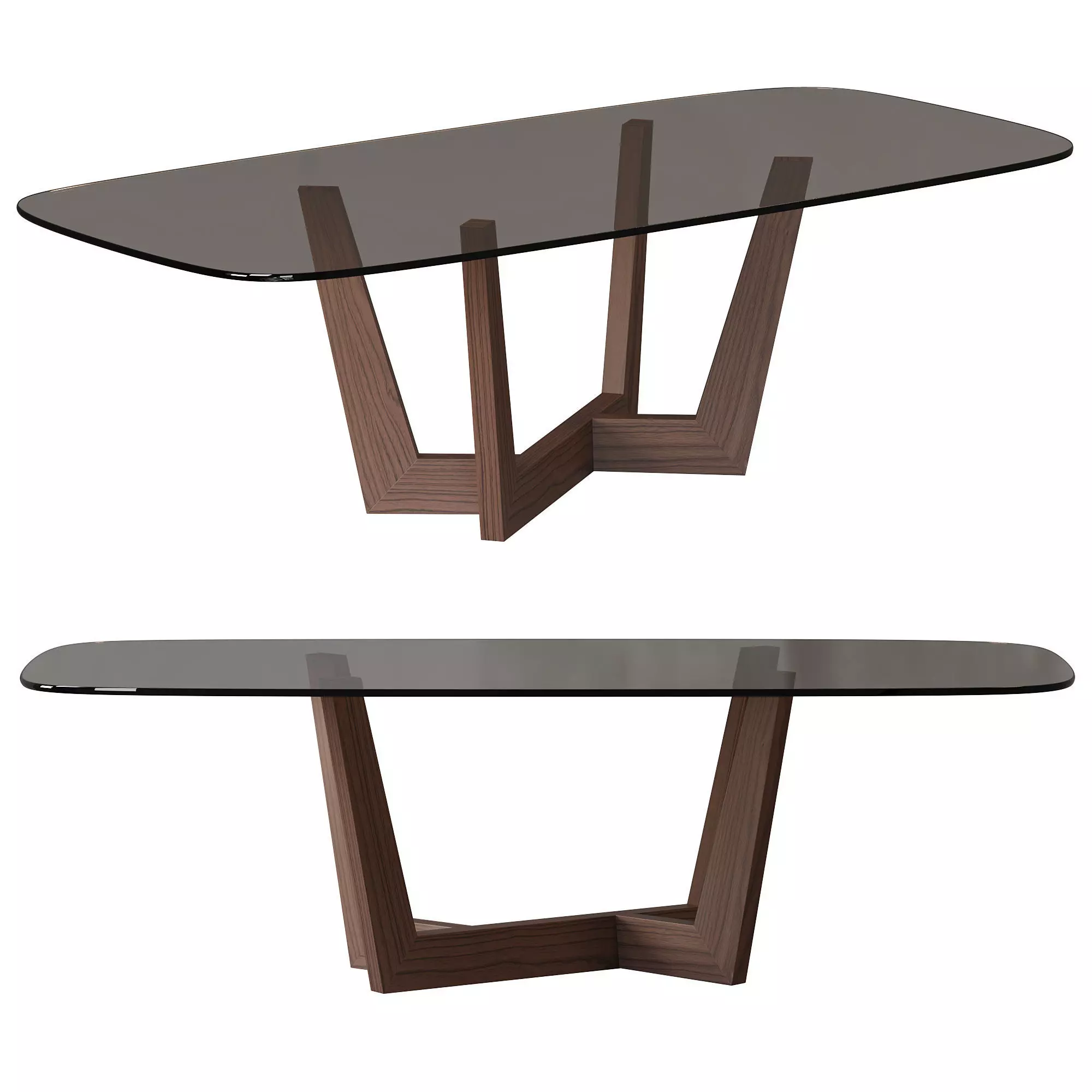 Art table by bonaldo 3D model_0