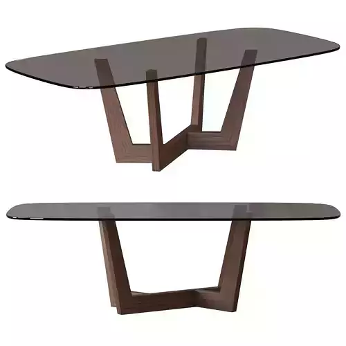 Art table by bonaldo