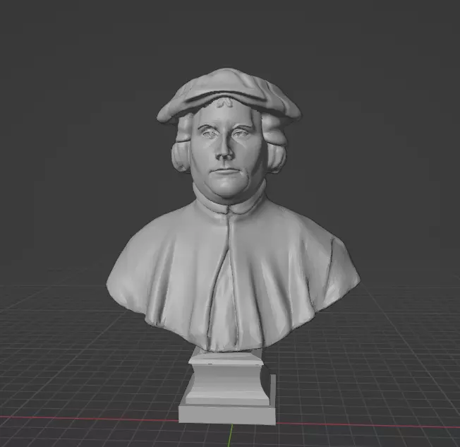 Martin Luther 3D print model