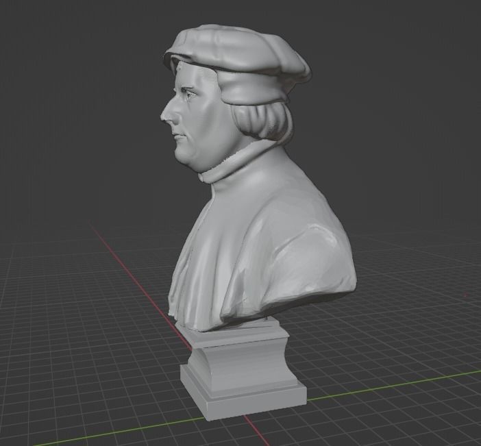 Martin Luther 3D print model