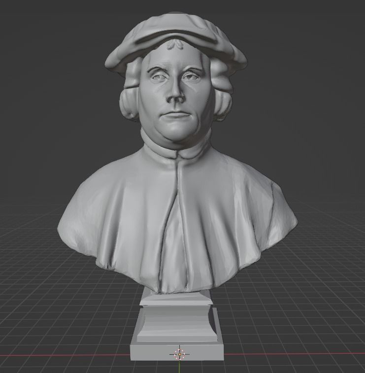 Martin Luther 3D print model