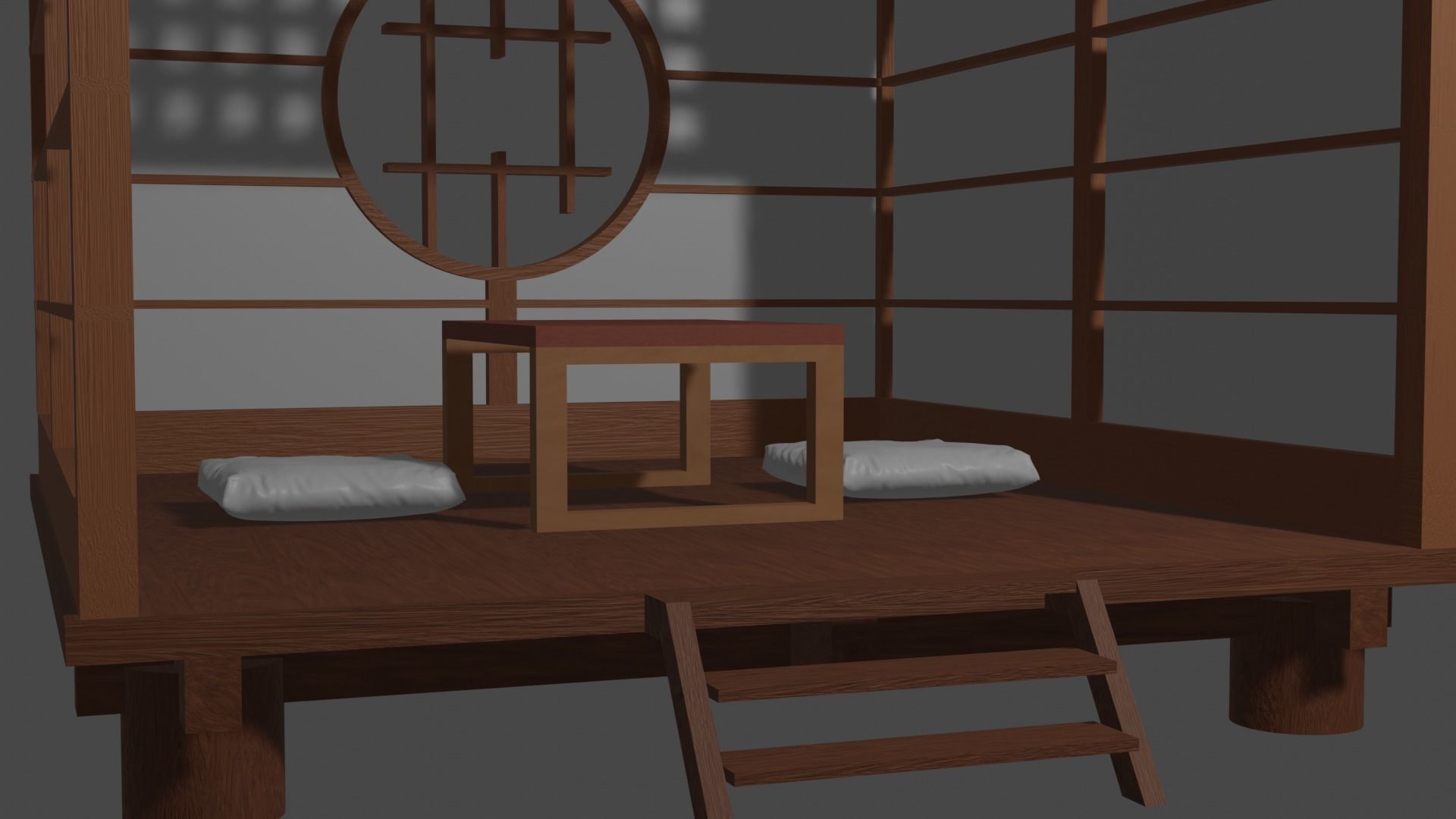 Japanese Building 3D model_7