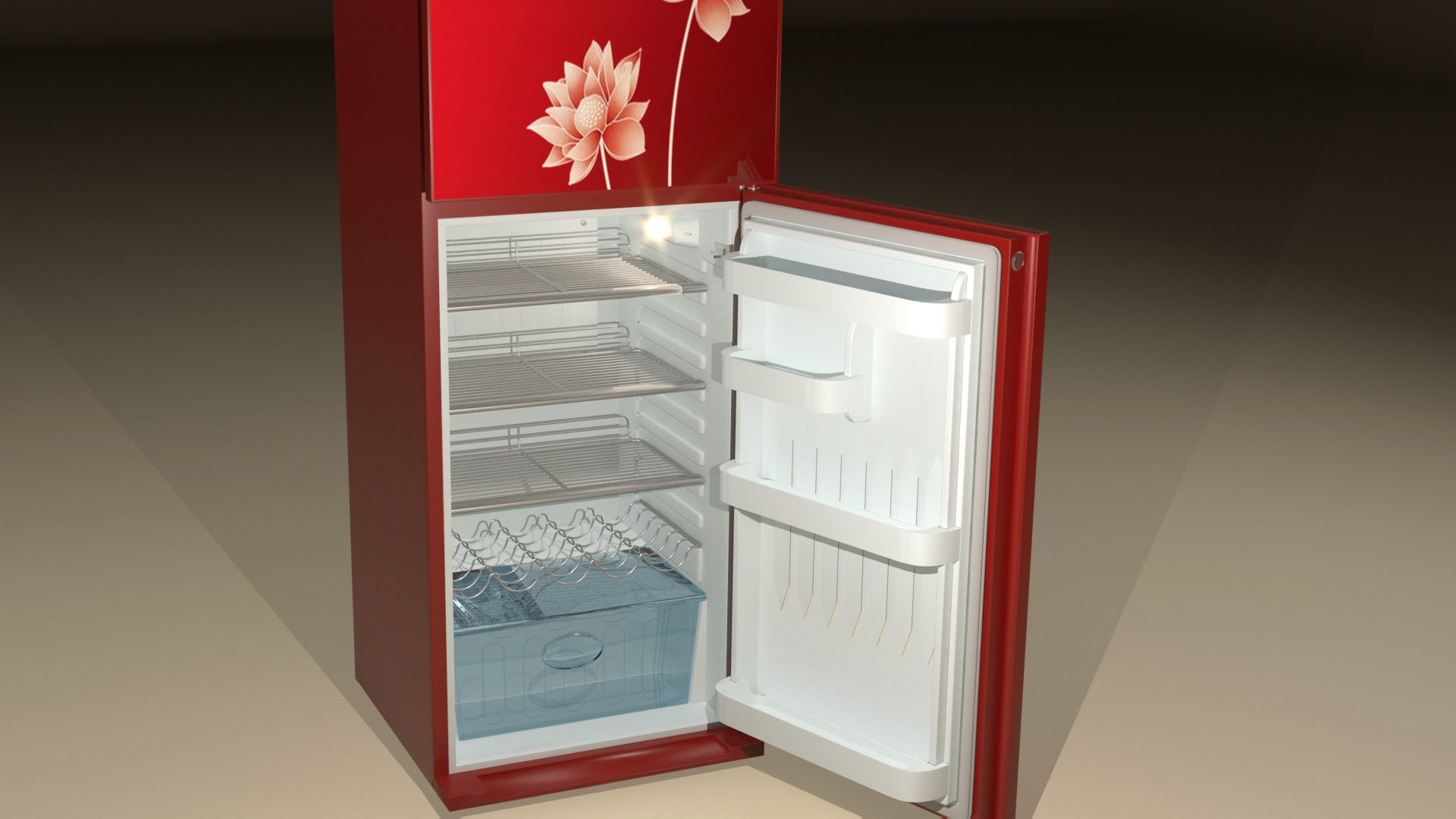 Fridge Orient  3D model_36