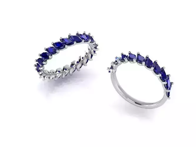 marquise stone eternity ring 351