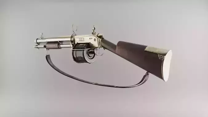 PBR Shotgun antique gun
