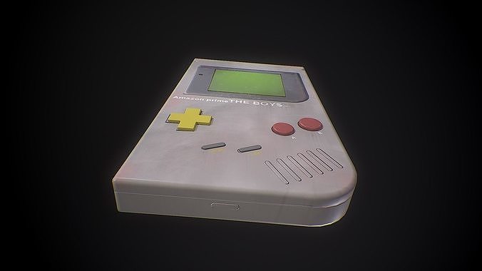 Gameboy -The Boys MIX l Lowpoly Game Props Low-poly 3D model