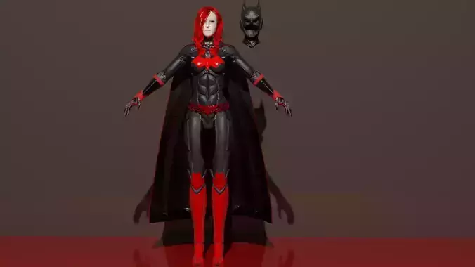 Bat Women 3D model