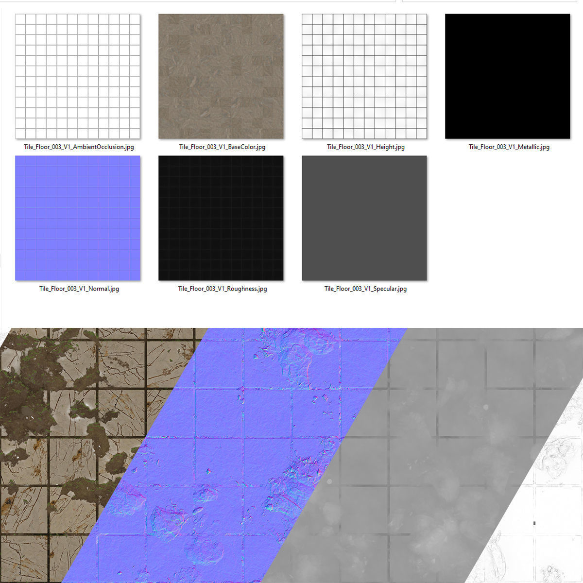 Tile 004 Ciello Granite V22 Texture_3