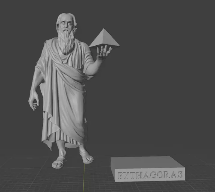Pythagoras  3D print model_18