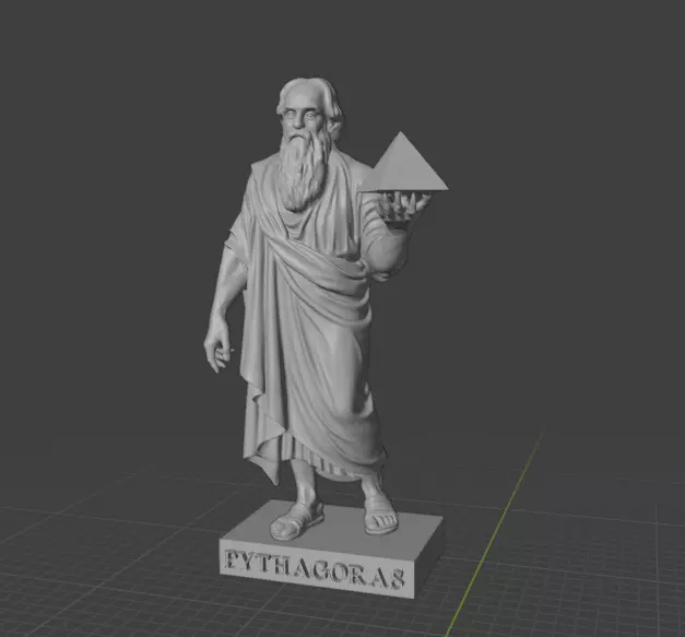 Pythagoras  3D print model_4